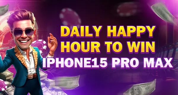 Daily happy hour iPhone 15 pro max